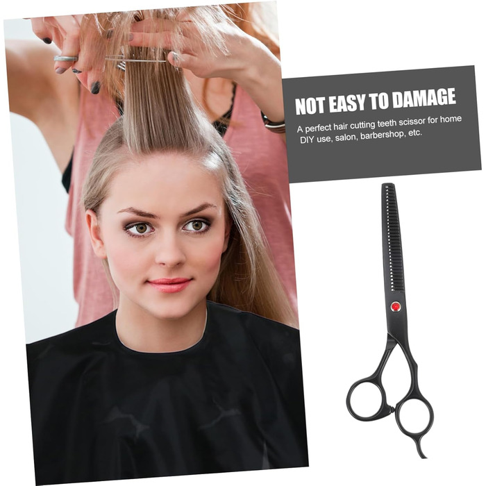 Ножиці для стрижки волосся PACKOVE: професійні ножиці для перукарів, ножиці для витончення та стрижки бороди, для дому та салону