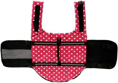 Світловідбиваюча рятувальна жилетка для собак SHTGOI з ручкою для рятування. Жилет для собак, цуценят, для плавання, катання на човні, блакитний колір.