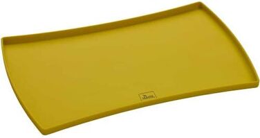 Підкладка для тарілки HUNTER EIBY, силікон, захист від ковзання, високий бортик, 48 x 30 см, жовта