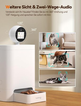 Автоматичний кормушка для котів FEELNEEDY з додатком