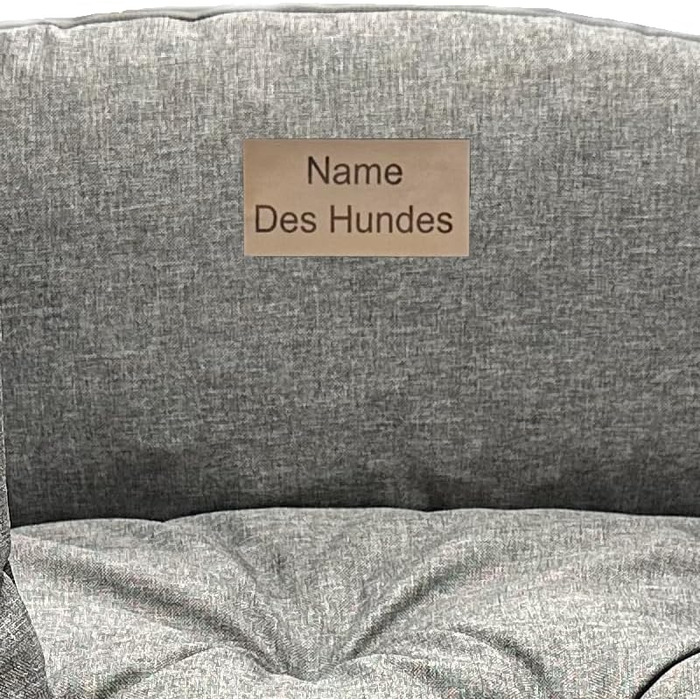 Ортопедичне ліжко для собак Dogs4Life: м'яке, миється, для маленьких, середніх та великих собак. Персоналізація імені. Розміри S-XXL