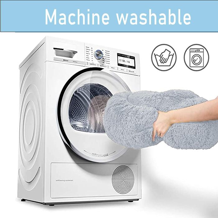 Крісло-лежанка для собак HANHAN у вигляді пончика, XXL, ортопедичне, м'яке, заспокійливе, антистрес, рожеве. Лежанка-печеринка, велика, для собак, миється, з середнім матрацом.