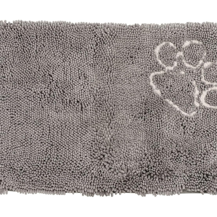 Килимок для собак Dehner Snuggy, 76 x 53 см, поліестер, сірий