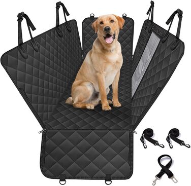 Захисний чохол на заднє сидіння авто для собак Pettycare - водовідштовхуючий, антиковзний та стійкий до подряпин