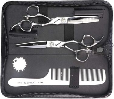 Набір професійних перукарських ножиць Sharonds, 6 дюймів, з гребінцем