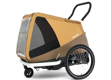 Croozer Dog Mikkesundown - Жовтий велосипедний причіп для собак, унісекс