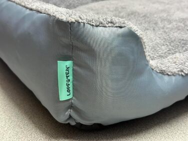 Крісло-ліжко для собак, м'яке, нековзне, знімний та пральний чохол, пухнасте (XL)