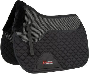 Сідловий вкладиш Shires Performance з м'яким зчепленням, чорний, для повнокровних/теплих коней
