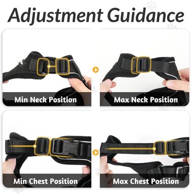 Шлейка для кота Rabbitgoo з повідком, чорна, м'яка, для котів, антивислизаюча, регульована, жилет для котів, чорна, XXS (1 шт.)