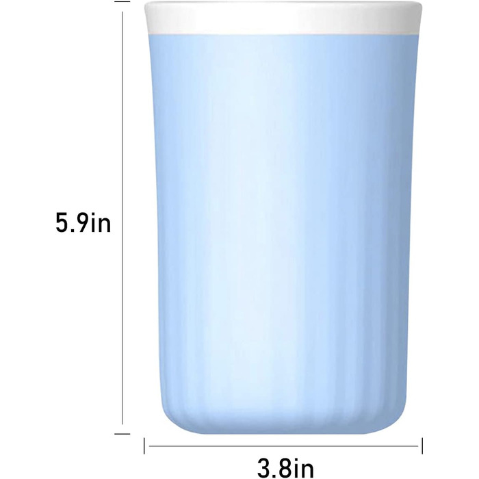 Очисник лап для собак і котів: силіконова щітка для лап, блакитний | Для маленьких, середніх та великих тварин