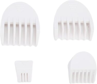 Набір для грумінгу собак Haofy: 4-в-1, бездротовий триммер з LCD-дисплеєм, шумовидалення, для професійного догляду за шерстю котів та собак (білий)