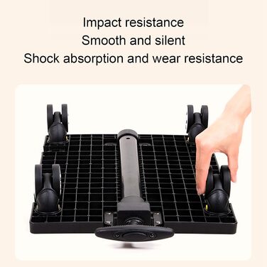 Транспортна переноска для собак, складана, велика, з колесами та телескопічною ручкою. Підходить для котів та собак до 17,5 кг (сіра)