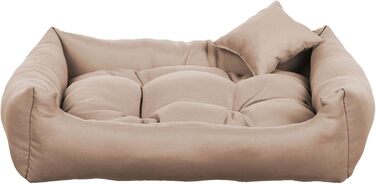 Gutekissen® Лежанка для собак, подушка для собак, лежанка для собак - міцна, висока якість NEO (M - 80x65, Бежевий) M - 80x65 Бежевий