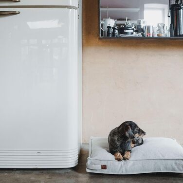 Килимок для собак HUNTER Beuno, 100x70 см, кремовий, з міцної тканини, з перероблених матеріалів, антиковзаючого, стильний