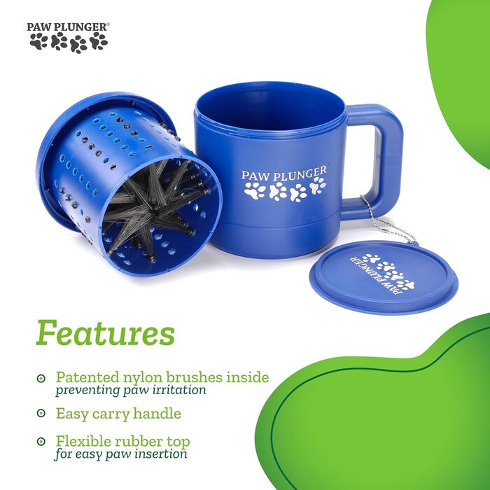 Засіб для чищення лап домашніх тварин. Ефективний засіб для догляду за лапами собак. Чорний колір.