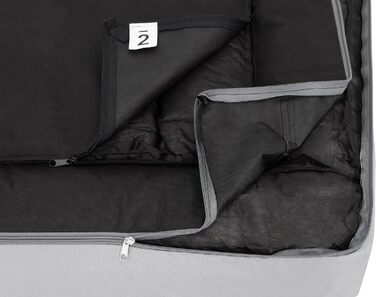 Крісло-ліжко для собак та котів, крісло для домашніх тварин, лежанка для собак, матрац для собак, лежанка для котів, крісло-софа для тварин (XL, 100x66 см, сірий Оксфорд)