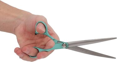 Набір ножиць для грумінгу домашніх тварин TOPINCN з нержавіючої сталі, 7 дюймів, для собак, котів, кроликів