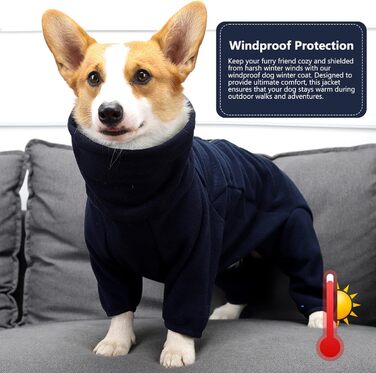 Зимова тепла куртка для собак, флісова підкладка, захист від вітру, регульована застібка, для малих та середніх собак, прогулянки, відпочинок, XXS