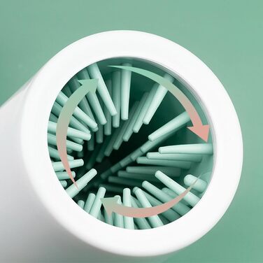 Машина для миття лап собак | Станція для чищення лап | Ефективне видалення бруду та піску | Зелена, велика