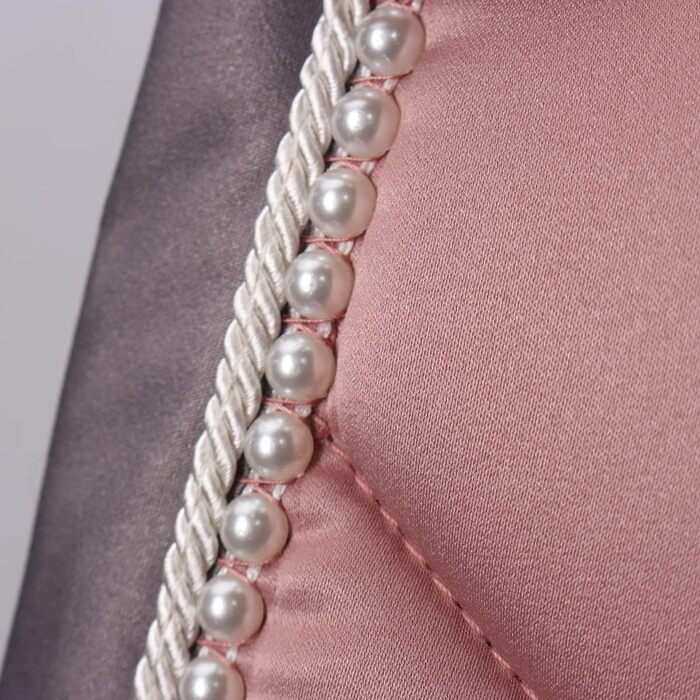 Вальтрап для виїздки Equestrian Stockholm Pink Pearl, блискучий, рожево-перламутровий