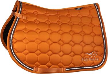 Підійшов до спини Equinate Satin Schabracke Madison для теплокровних коней VS, мідь