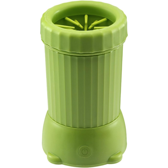 Автоматичний мийник лап для собак, USB, для середніх собак, зелений