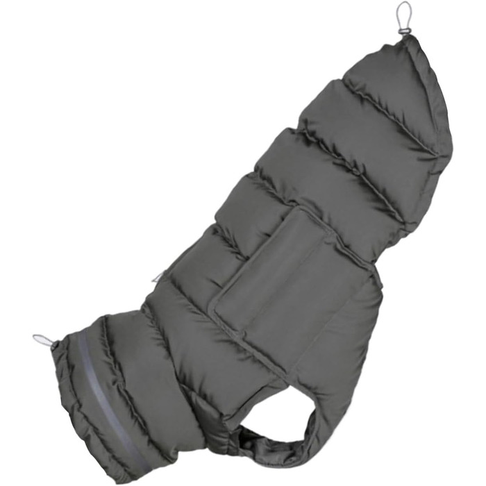 Зимовий теплий одяг для собак - куртка з поліестеру, 75 см | Тепла верхня одяг для собак маленьких, середніх та великих порід, стійка до холоду, модний одяг для активного відпочинку | Зимовий одяг для собак