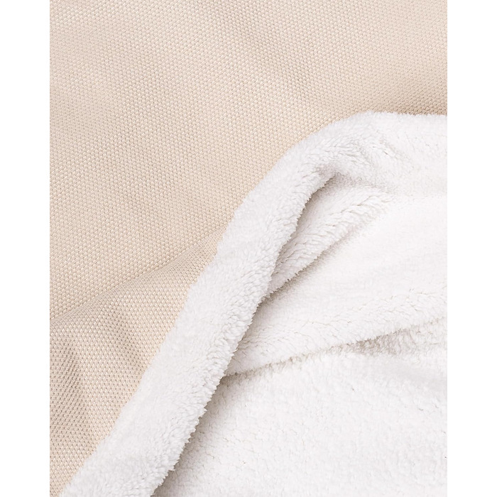 М'яке ліжко для собак Lous®, ліжко-печера, можна прати, для великих і маленьких собак та котів, ліжко для котів, знімний коврик (XXL (приблизно 112 см), Бежевий)