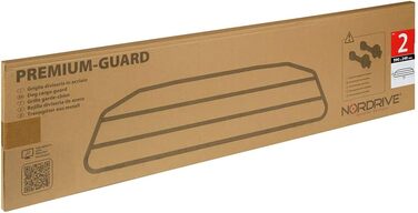 Відбійник для собак NORDRIVE N70052 Premium-Guard з нержавіючої сталі, 990 x 240 мм