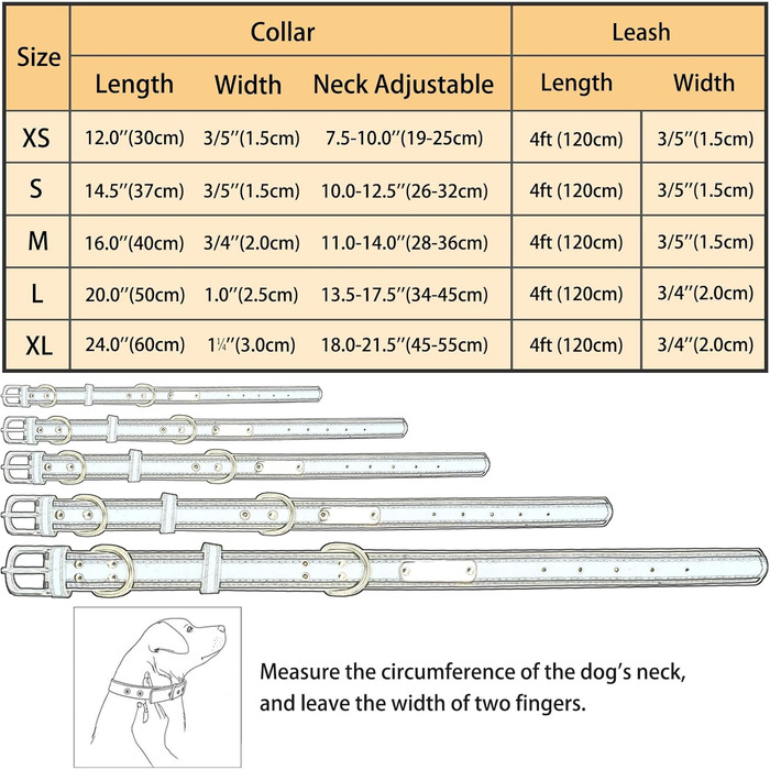 Іменний світловідбиваючий нашийник та поводок для собак та котів Senristar, блакитний комплект. Персоналізований нашийник з гравіюванням, XS (ширина 1,5 см, обхват шиї 19-25 см)