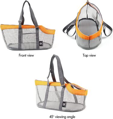 PETCUTE Сумка-переноска для собак та котів, 4 кг, помаранчевого кольору