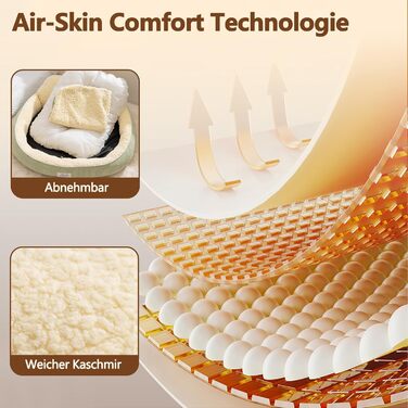 Кругле ліжко для котів Galatée, м'яке, плюшеве, з антиковзною основою (зелене, M)