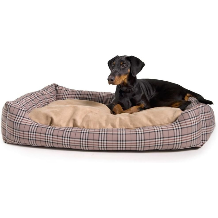 Karlie Liegebett English Style - лежанка для собак та котів, 60x50x20 см, дизайн Karo
