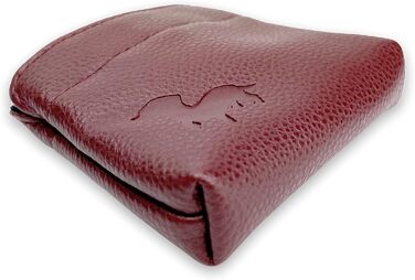 Сумка для ласощів для собак Swaggly – чорна з червоною/каштановою внутрішньою стороною, з магнітною застібкою