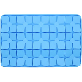 Килимок для котів та собак, силіконовий, антиковзкий, slow feeder для годування, блакитний