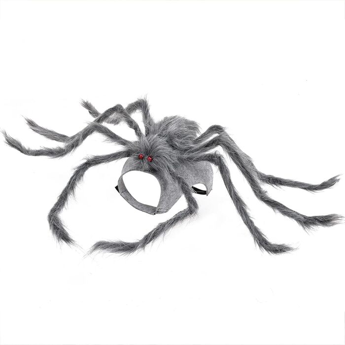 Костюм на Хелловін для домашніх тварин BT Bear: павук, для собак, Cosplay, розмір M, сірий