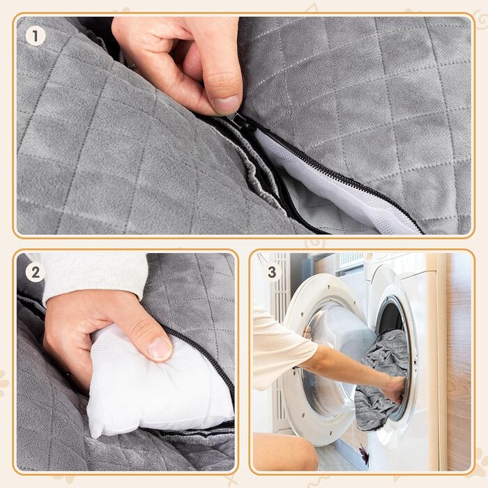 Автокрісло для собак Todeco: великі та середні породи, миється, знімається, з ременями безпеки, кишені, водонепроникне, сіре