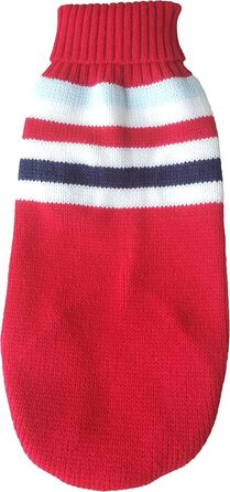 Теплий трикотажний светр-холольник VEDEM для собак, розмір 3XL, червоний, для активного відпочинку