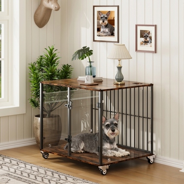 Дерев'яна клітка BingoPaw, 60 x 77 x 65 см