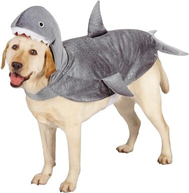 Костюм для собак у вигляді акули, 61 см, XL X-Large 1