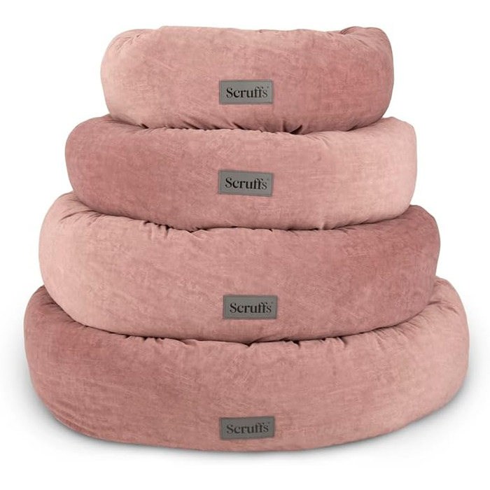 Scruffs Oslo Ringbett - кільце для дресирування собак, рожевий, XL