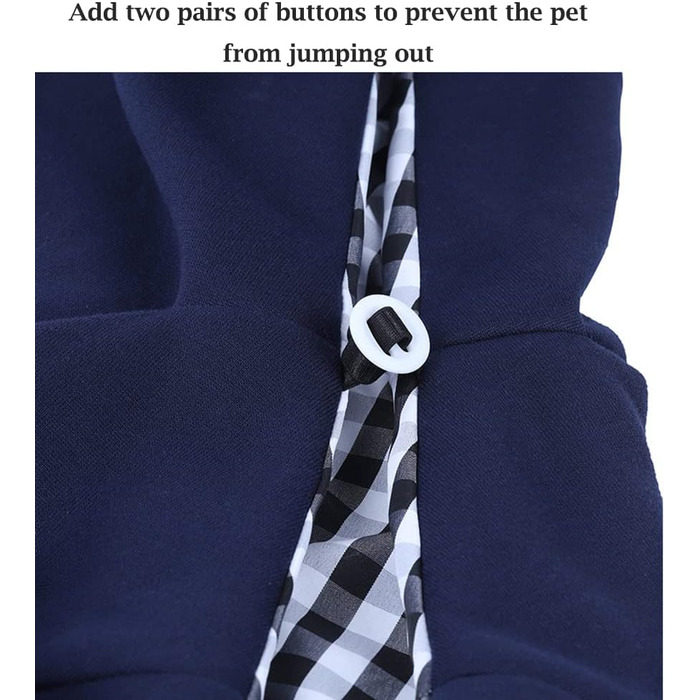 Рюкзак-переноска для собак та котів, чорний: зручний, з регульованим ременем та кишенею