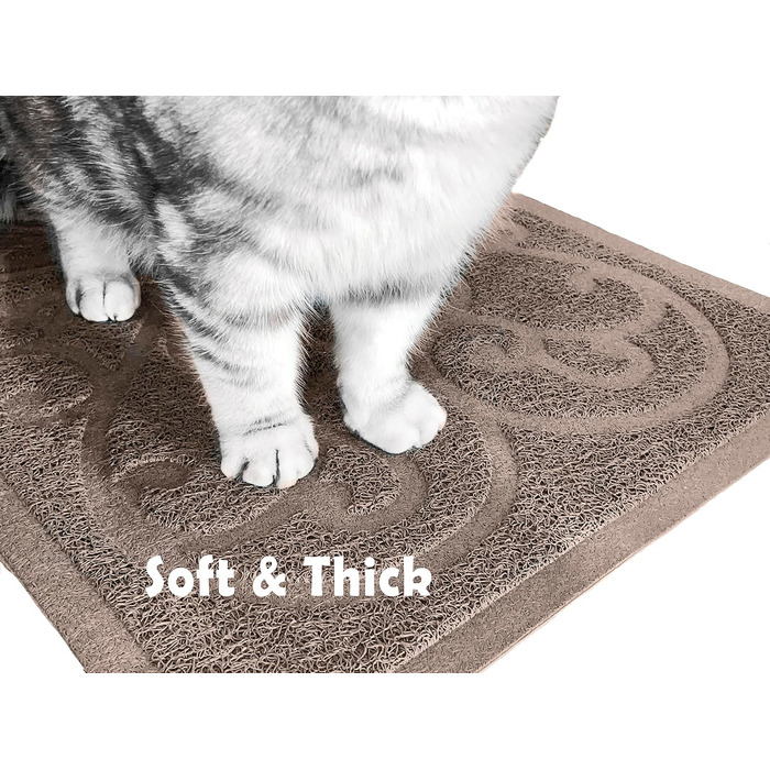 Килимок для котячого туалету PetLike 76,2×45,7 см 2 шт сірі