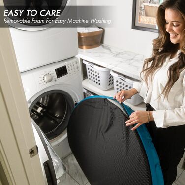 Ортопедичне собаче ліжко CevaHome, кругле, водонепроникне, з неслизьким покриттям, XL, оливково-зелене