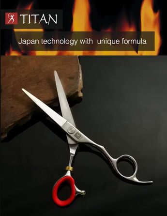 Набір професійних ножиць для перукарів Titan 6 дюймів з японської сталі (2 шт.)