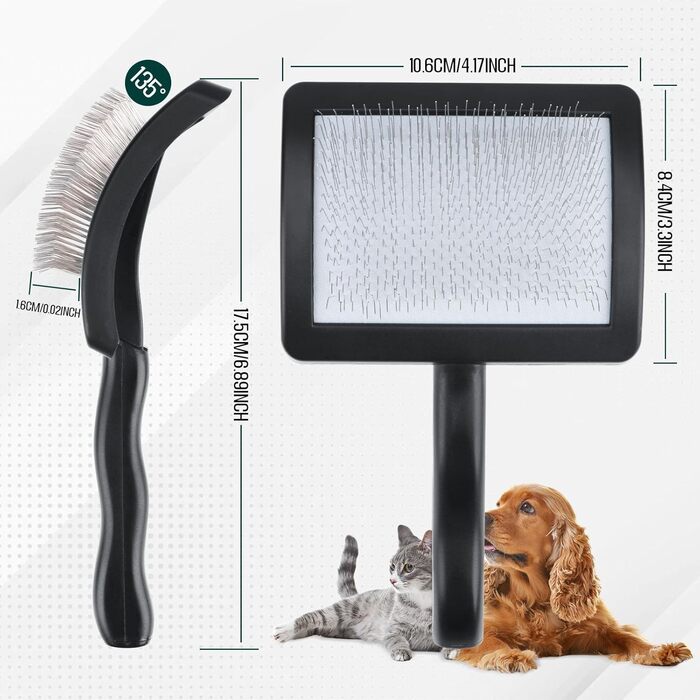 Гребінець для собак від Haustierkamm: видаляє ковтуни та вичісує шерсть середніх та довгошерстих собак