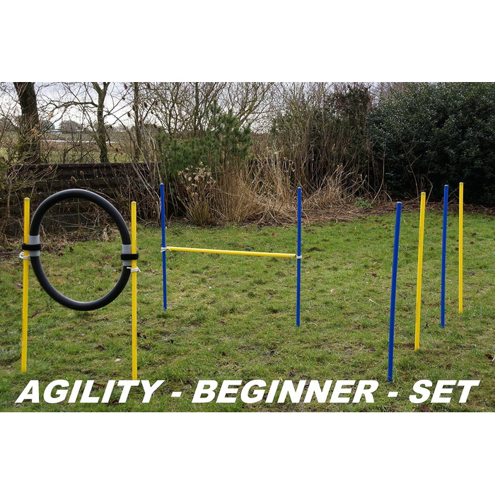 Набір для бадмінтону Wuzzmann Agility Beginner BLAU/GELB