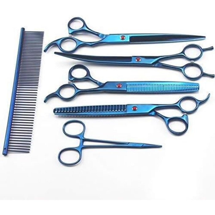 Набір для грумінгу тварин: 4 штуки, ножиці для собак, ножиці для грумінгу, ножиці з нержавіючої сталі