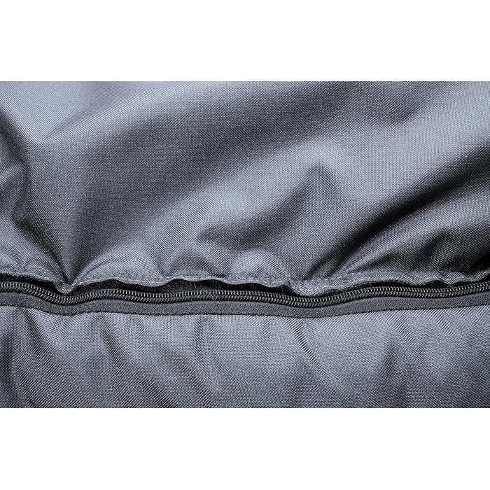 Водонепроникне собаче ліжко 4L Textil Koko для великих собак, корзина, знімний та пральний чохол, подушка, графіт (80x60 см, сірий)