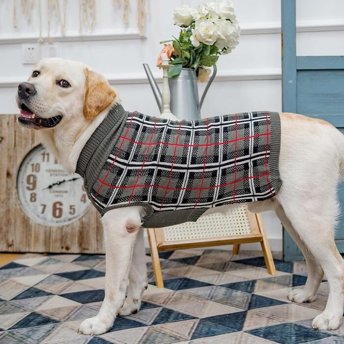 Пуловери для собак PUPTECK: теплі, класичні, для будь-якої породи та віку – ідеально для зими та відпочинку